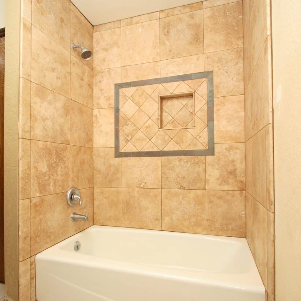 After Bathroom Tile Remodel by DM Interior Remodeling