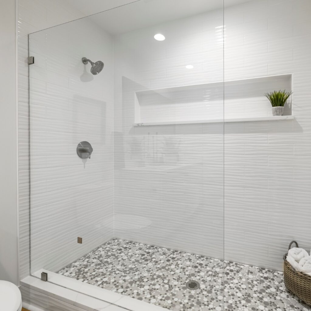 DM Interior Bathtub to Shower Custom Tile