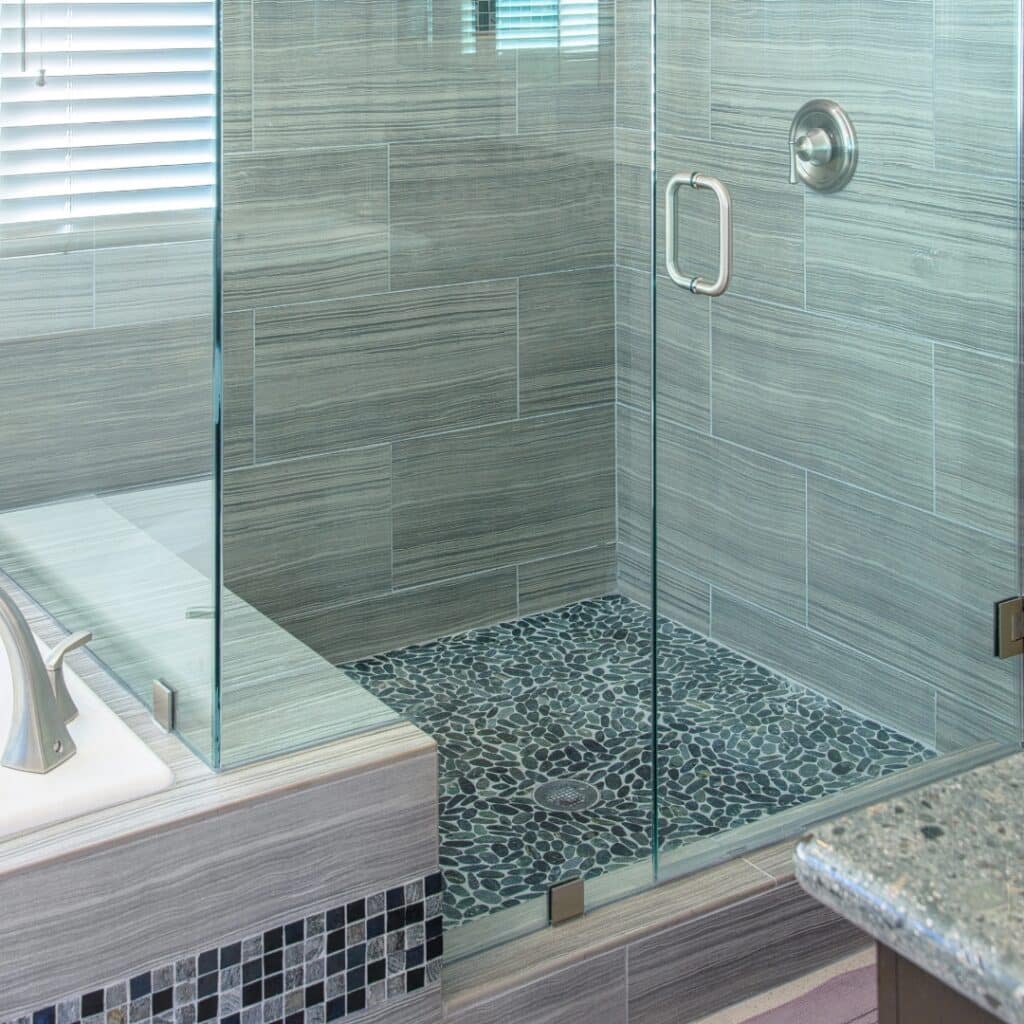 DM Interior Bathroom Tile Shower Makeover