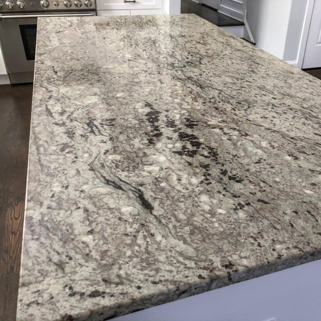DM Interior Kitchen Countertop Closeup Granite