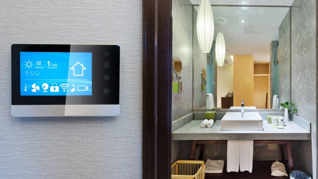 Smart Technology Bathroom