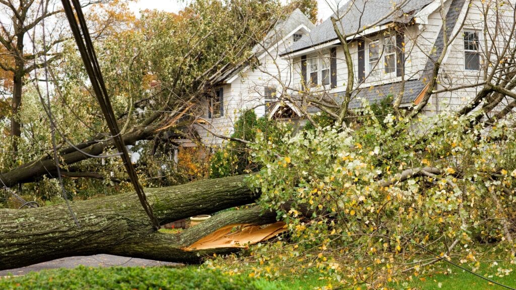 Storm Damage Home Ohio