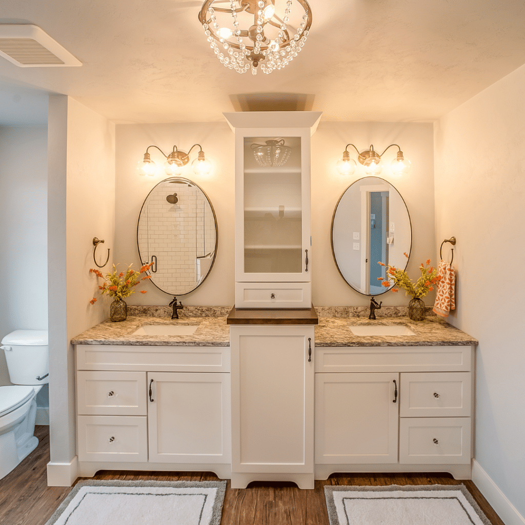 DM Interior Remodeling Vanity Double Sink